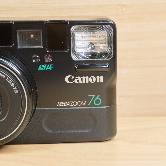 Canon Sure Shot Mega Zoom 76 35mm Point and Shoot Film Camera / Tested & Working - Picture 2 of 8